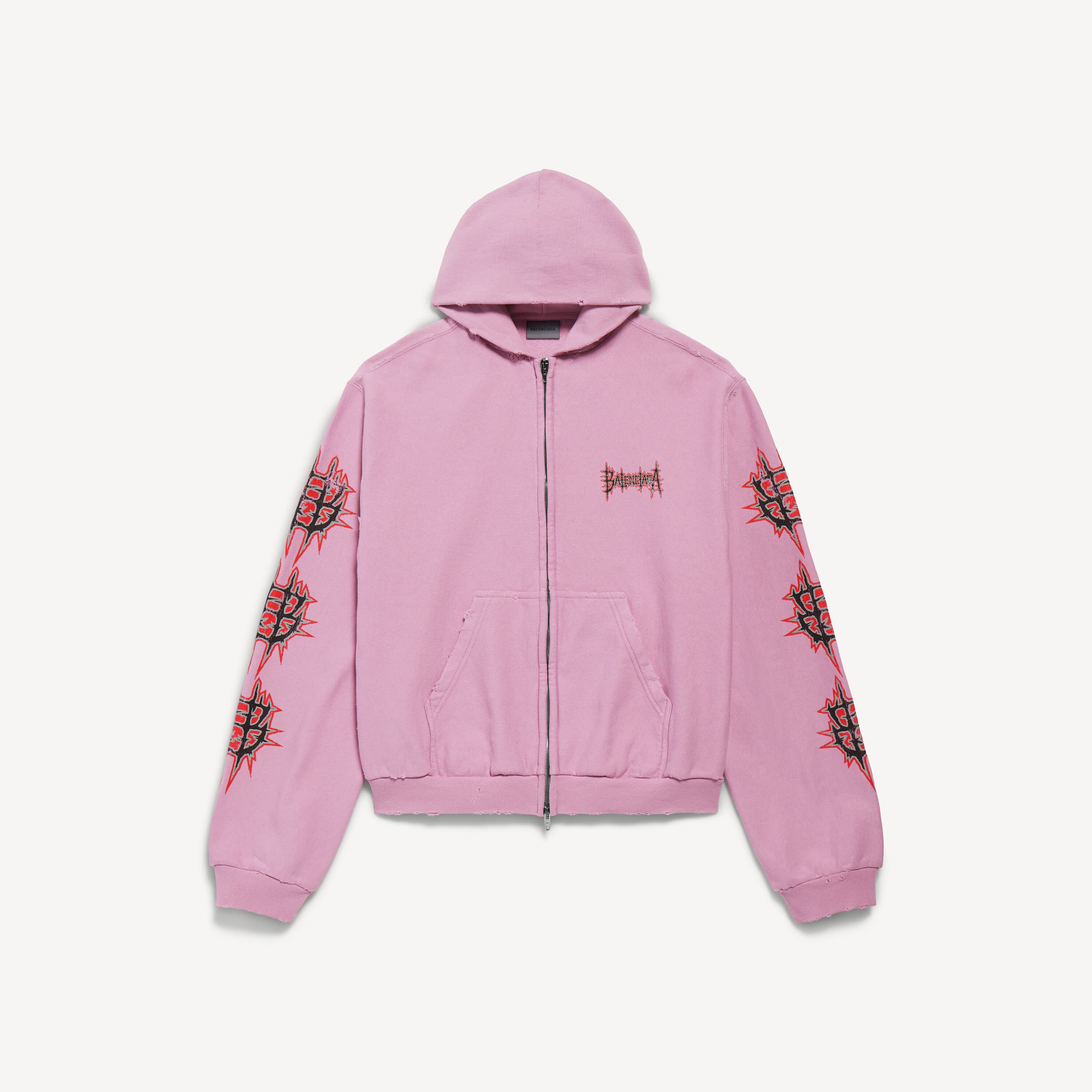Balenciaga - Women's Balenciaga Sacré Cœur Zip-up Hoodie