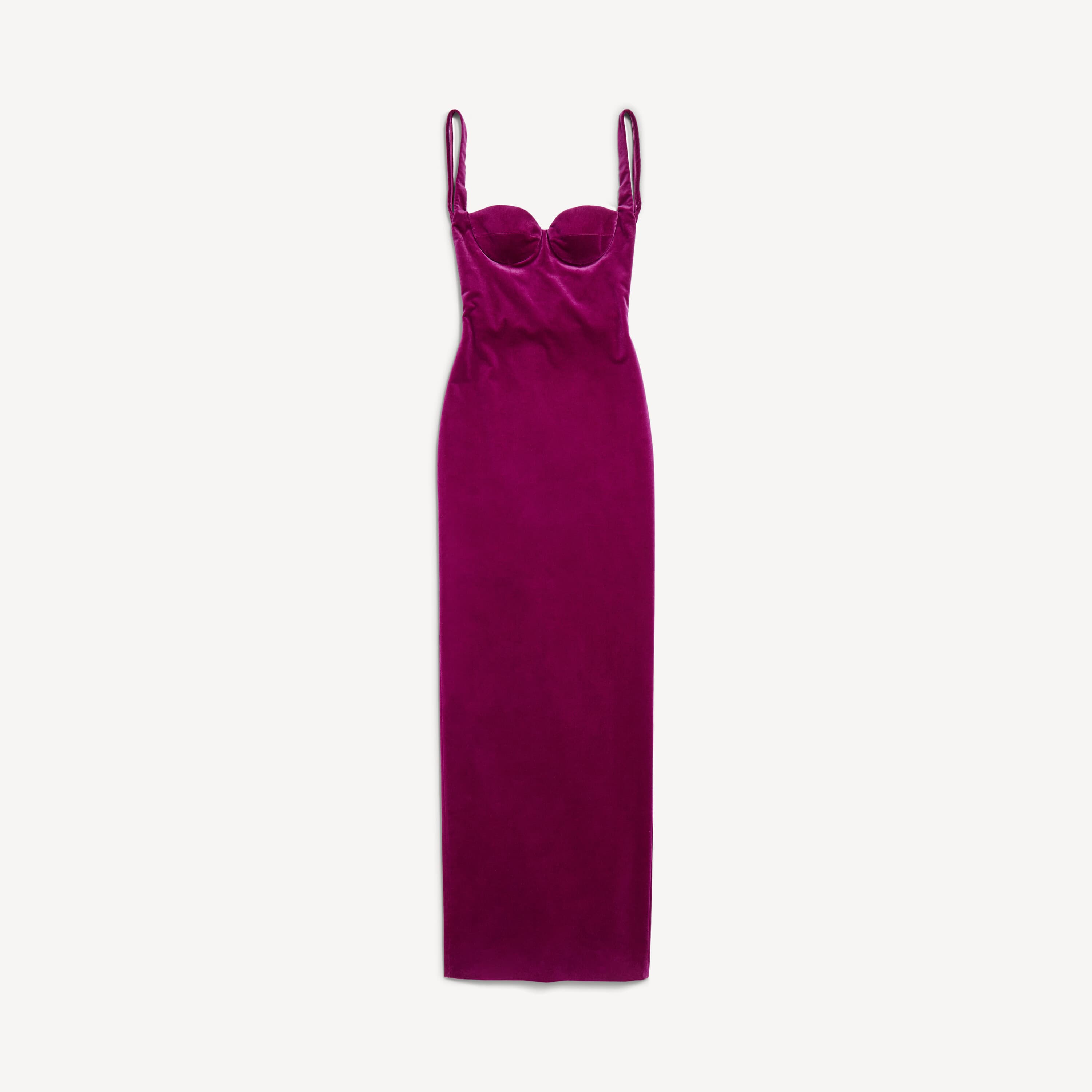 Balenciaga - Women's Fitted Gown in Plum