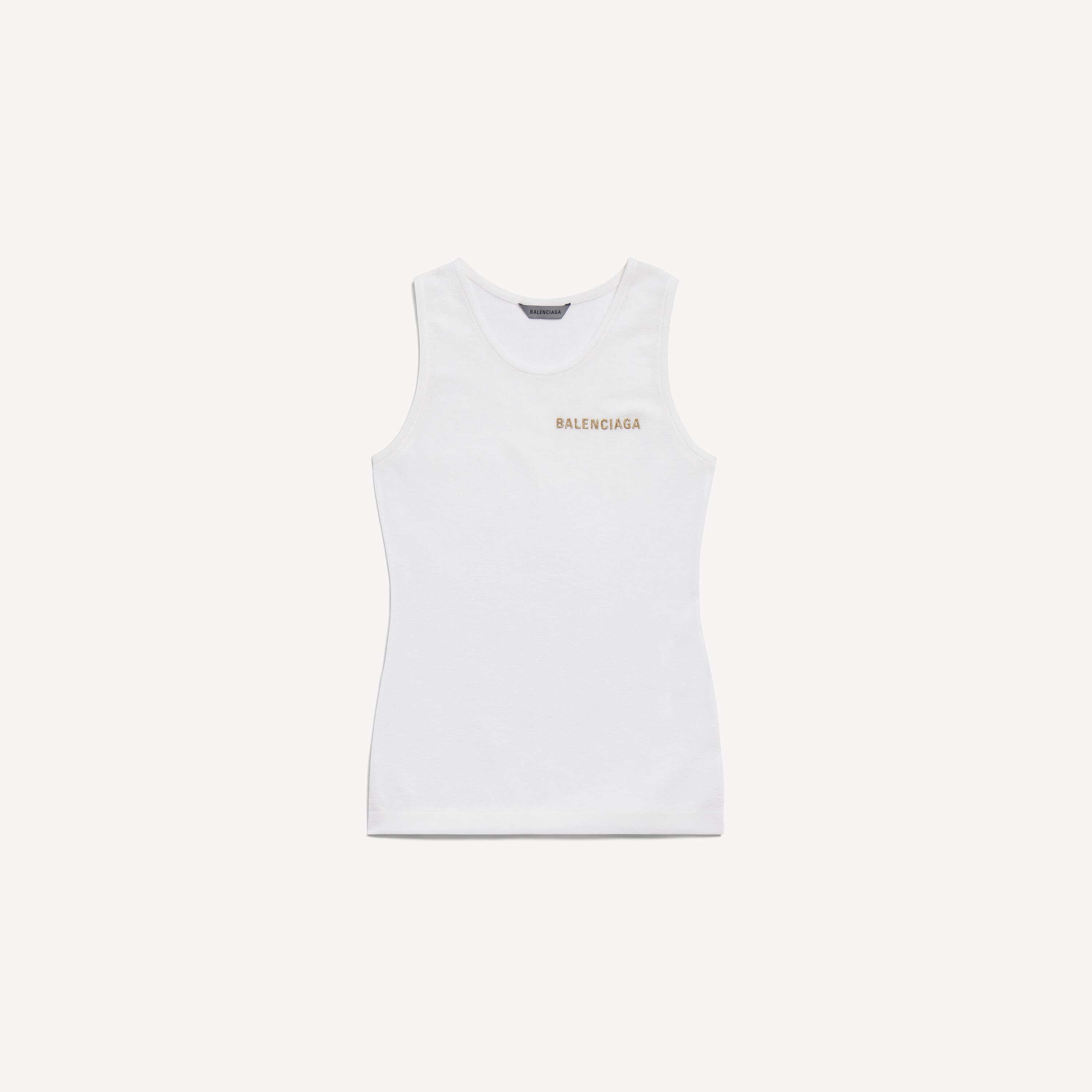 Balenciaga - Women's Tank Top in White