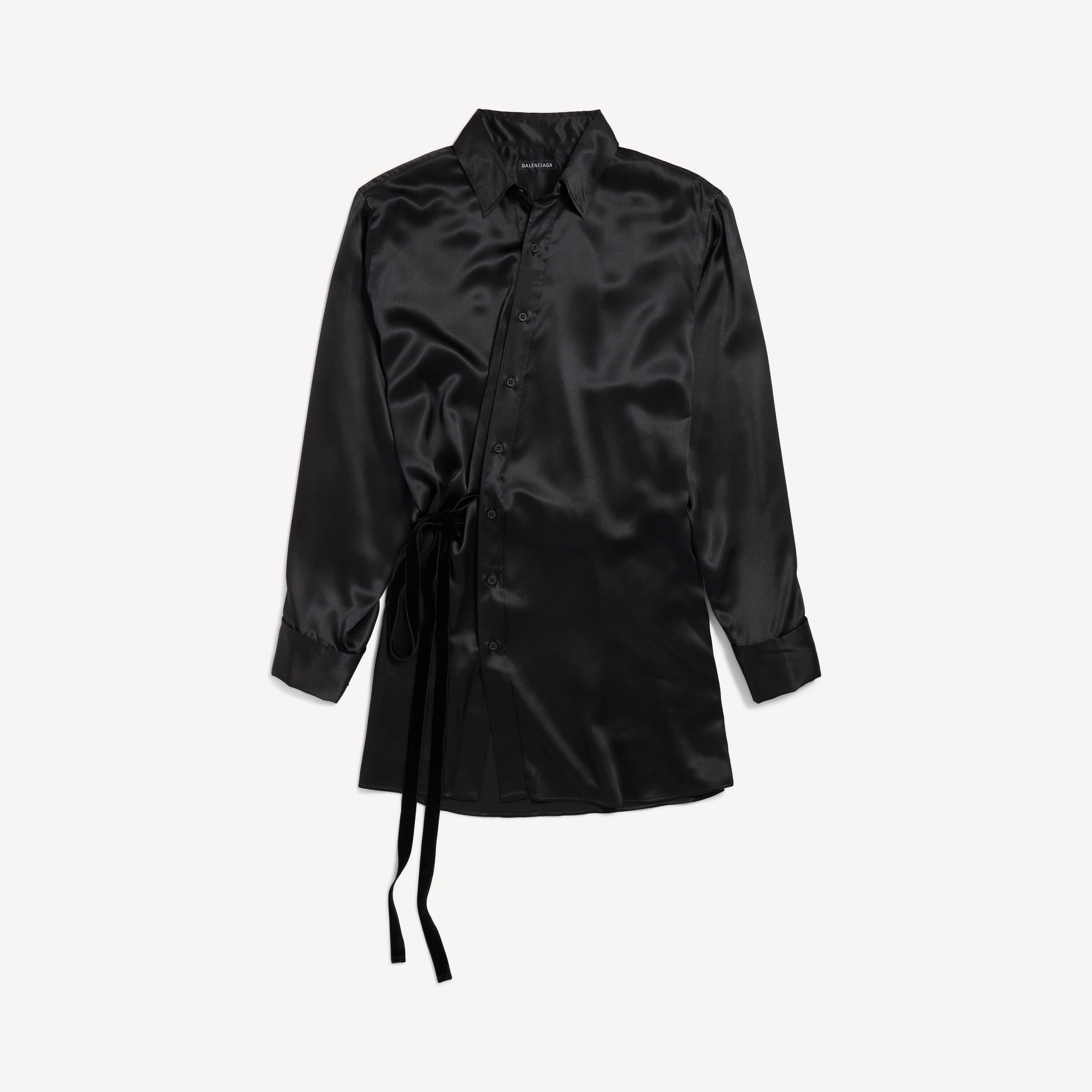 Balenciaga - Women's Wrap Dress in Black