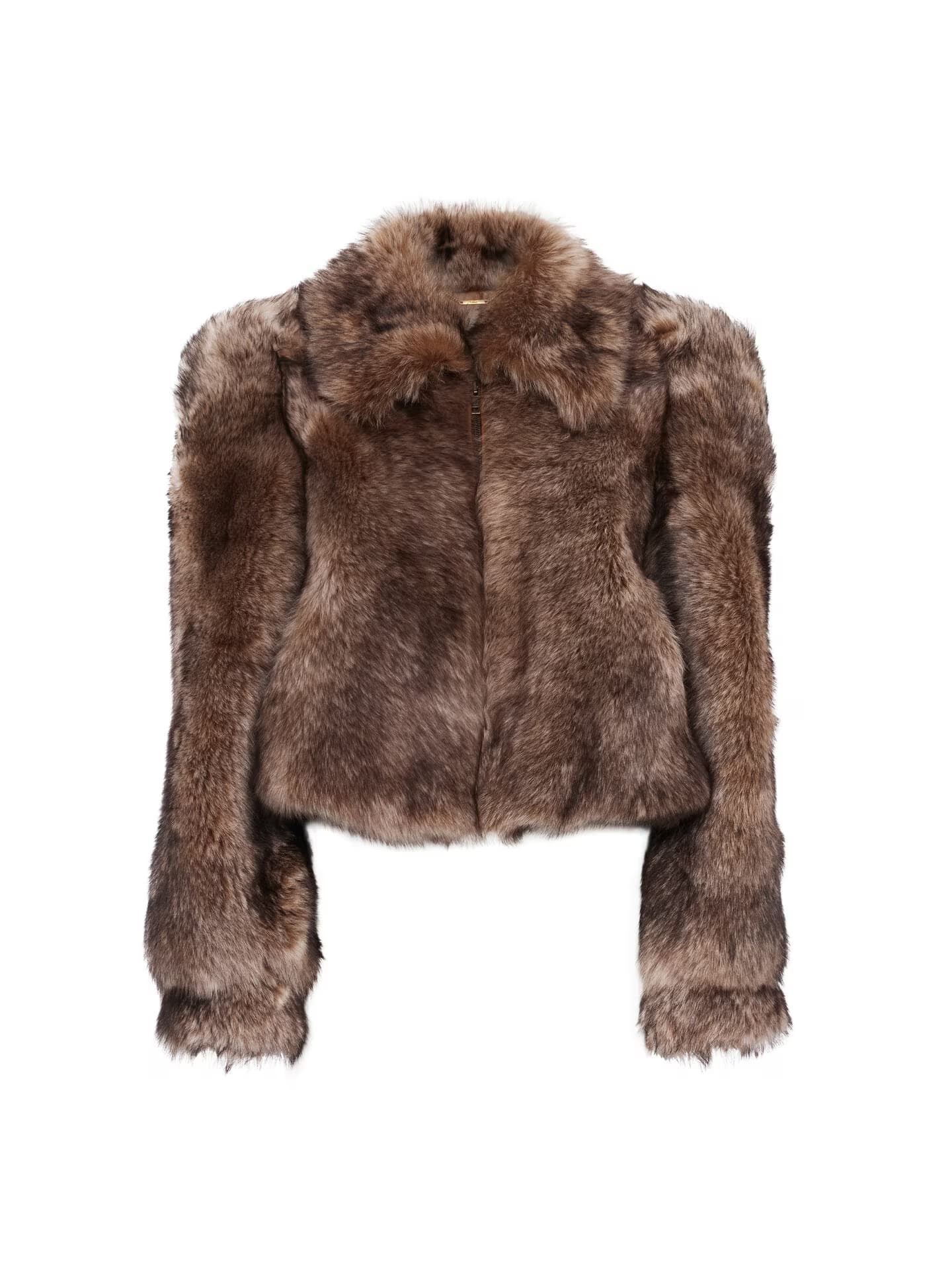 Chloé - Cropped jacket in shearling