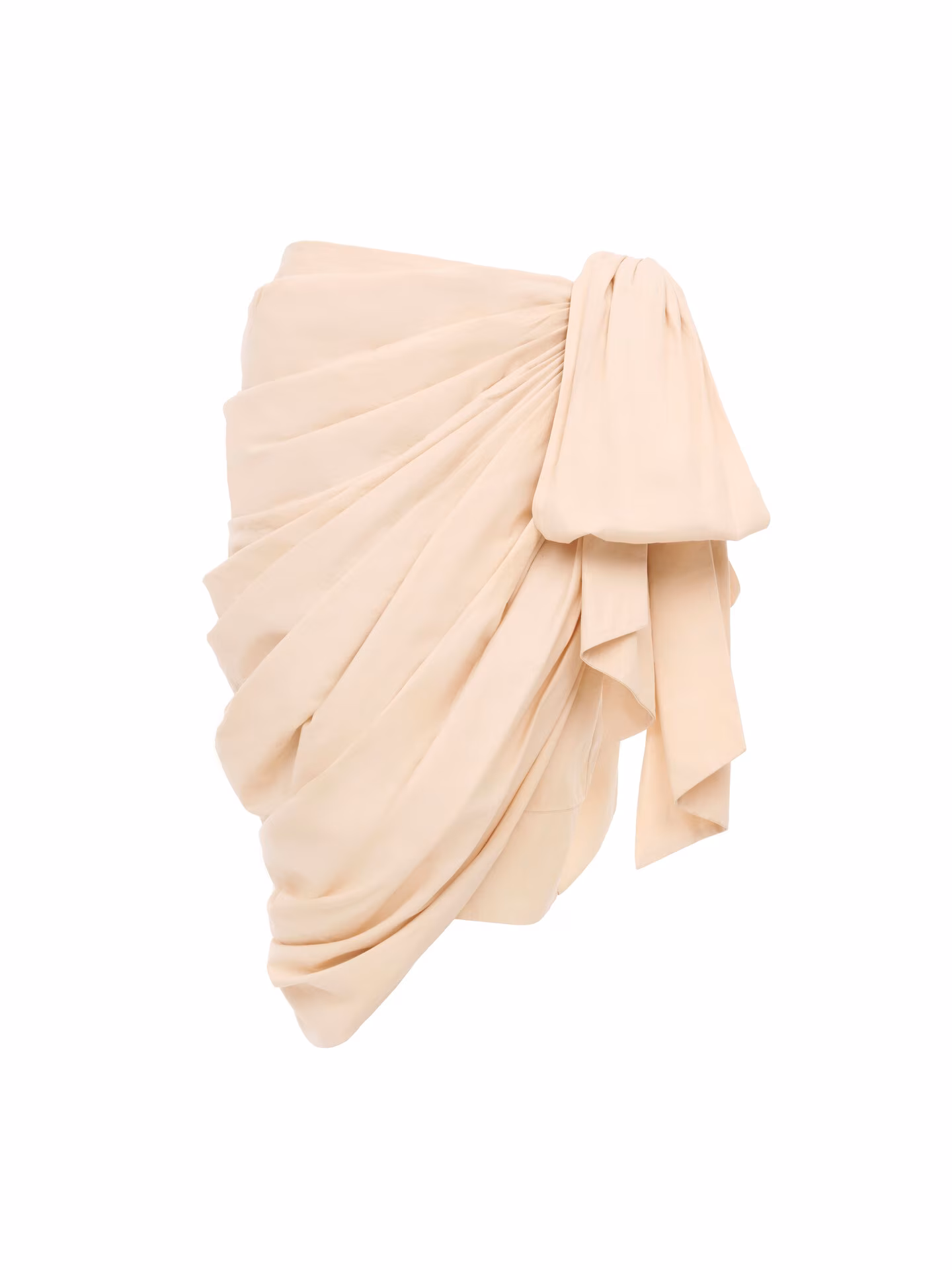 Chloé - Knee-length wrap skirt in cotton poplin