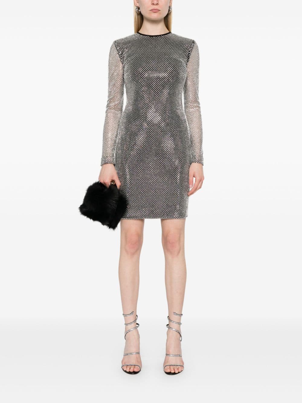 Dolce & Gabbana - Crystal-embellished mini dress