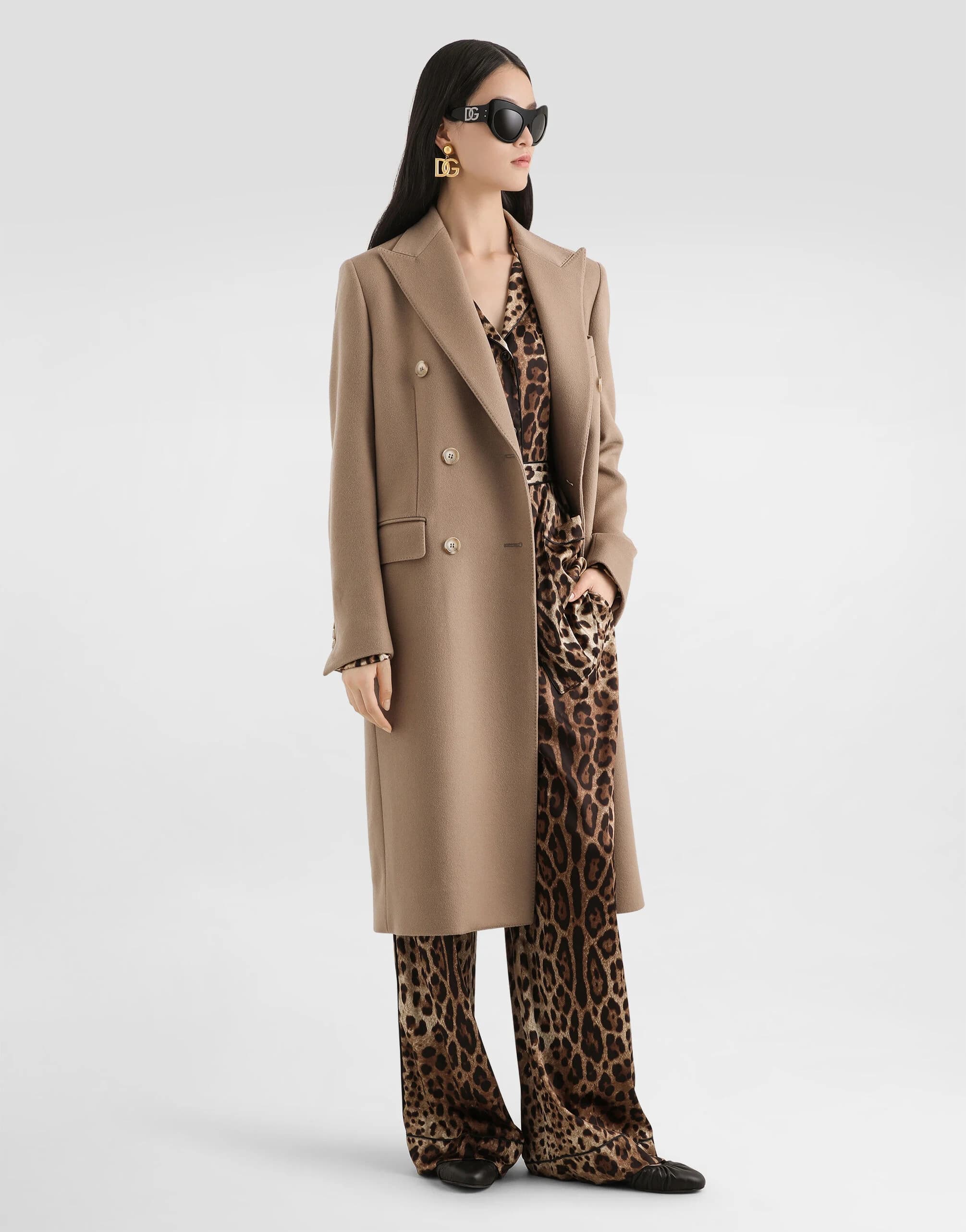 Dolce & Gabbana - Double-breasted cashmere coat