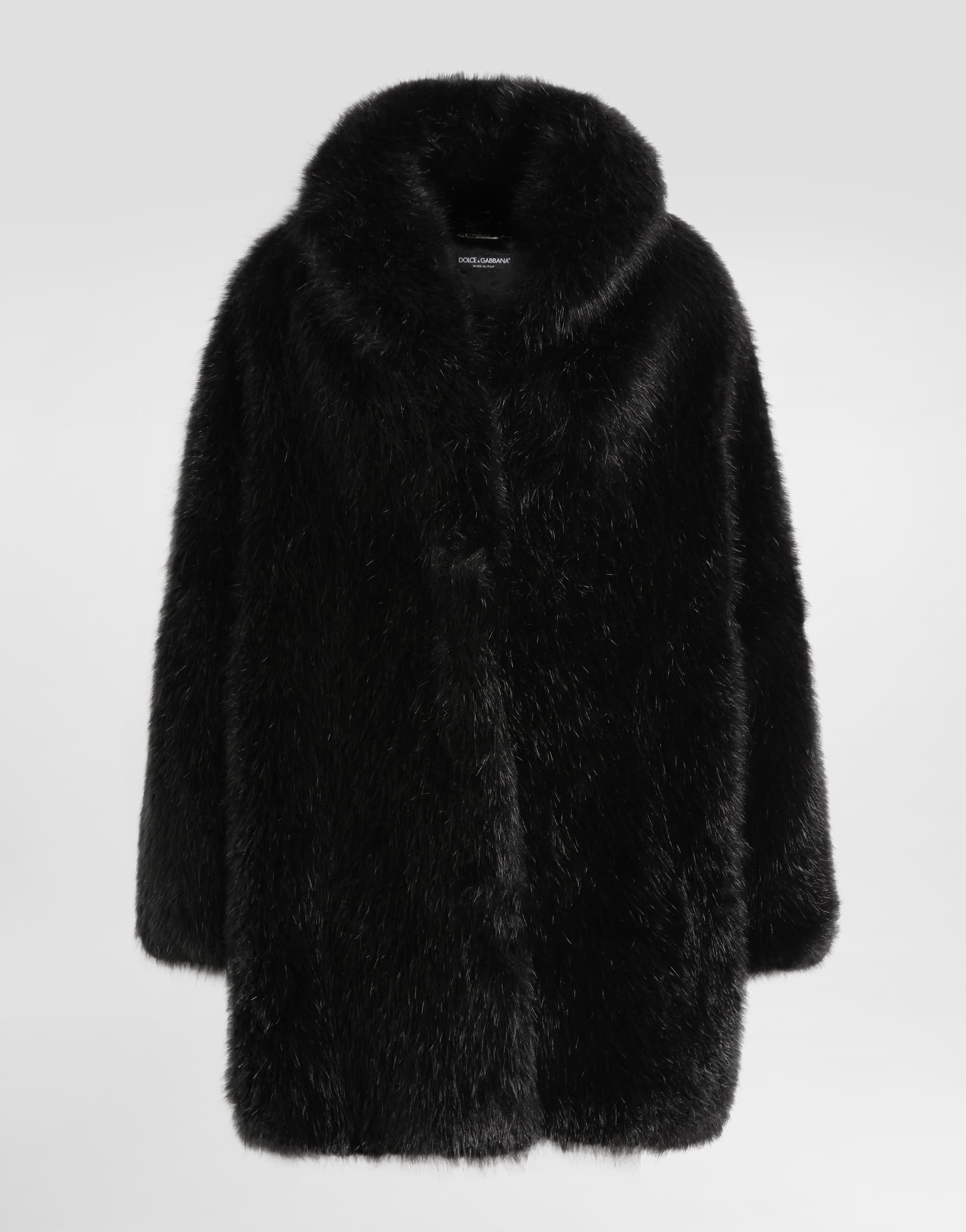 Dolce & Gabbana - Fur-effect coat