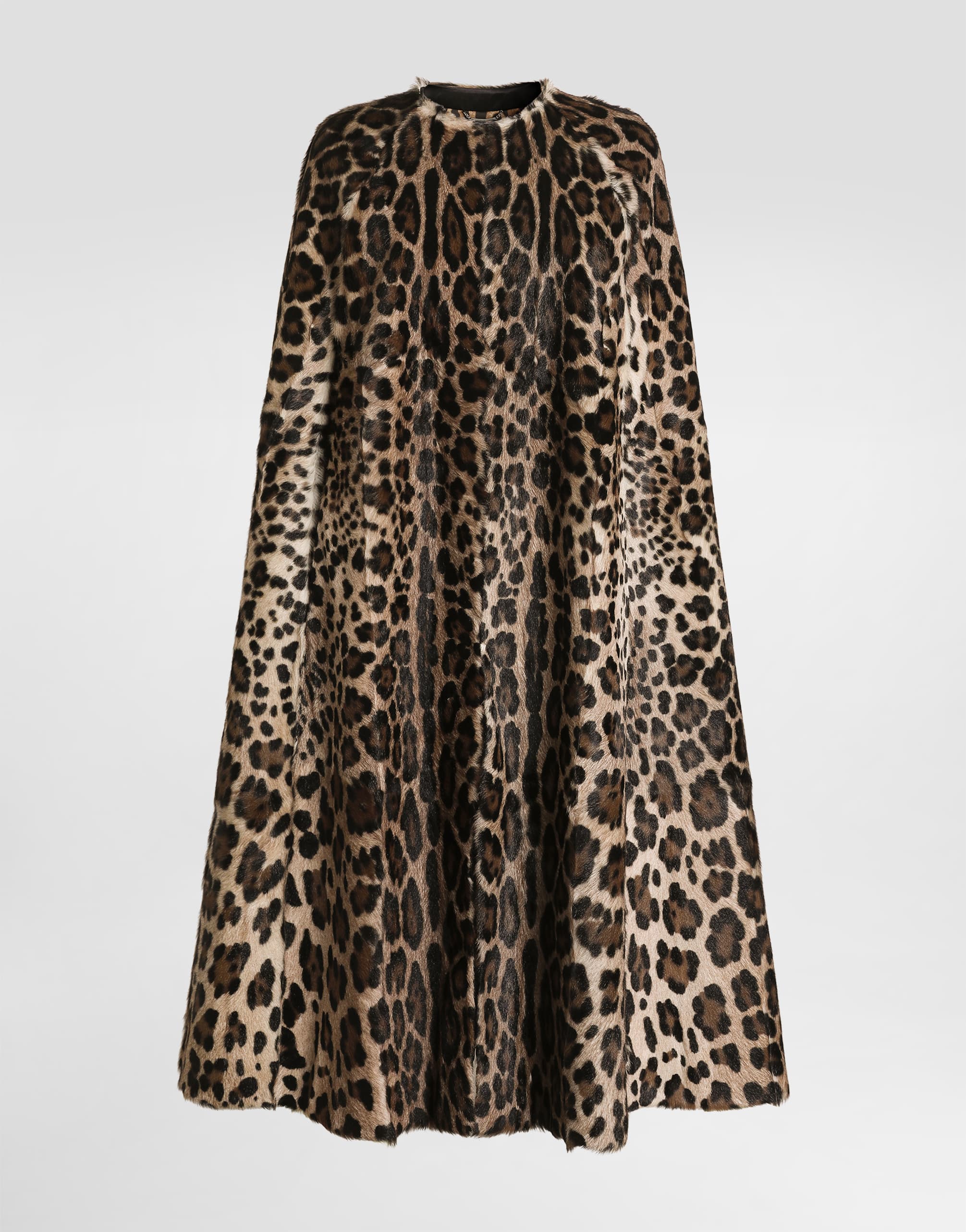 Dolce & Gabbana - Leo kid leather cape