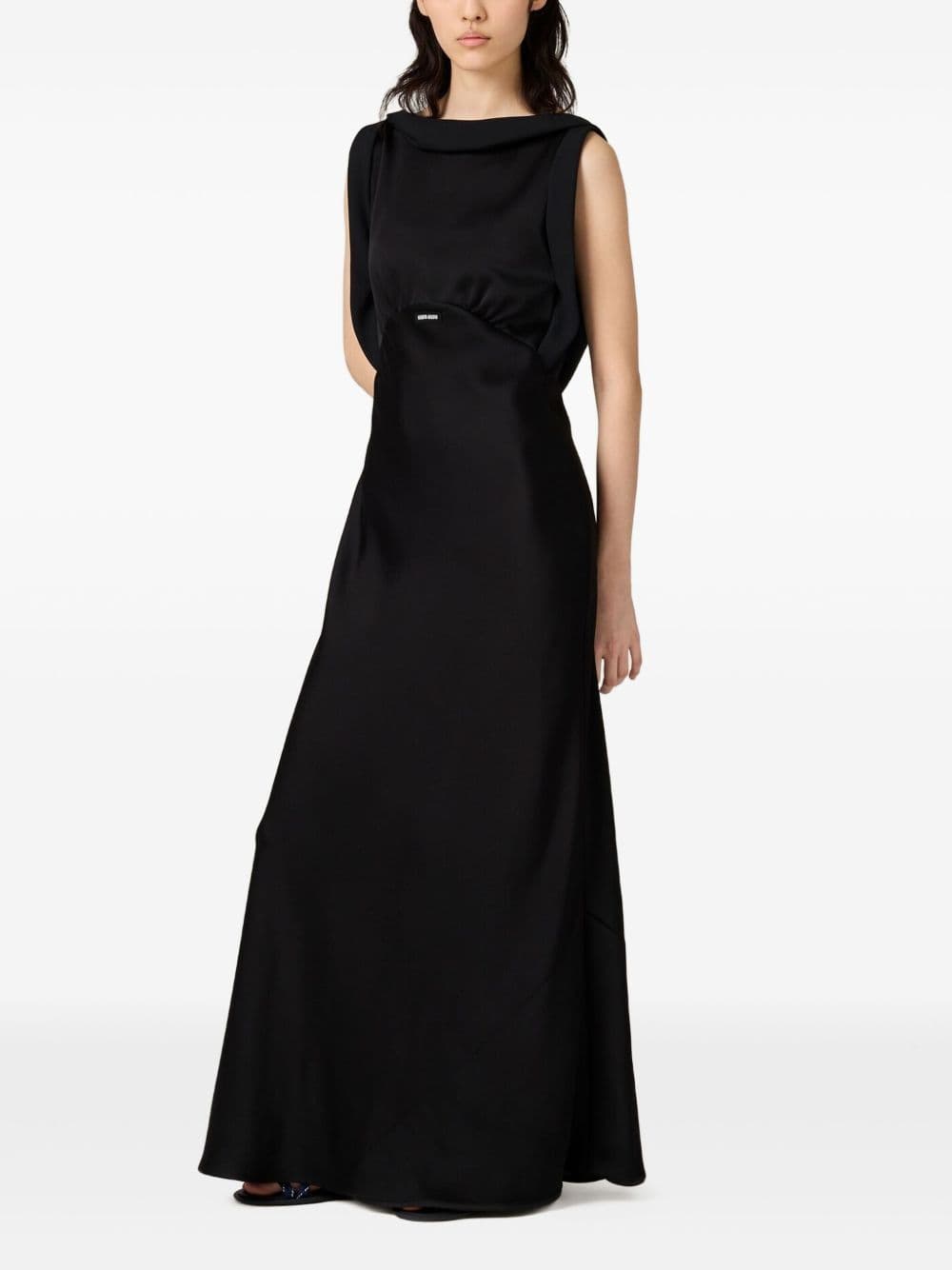 Miu Miu - Satin maxi dress