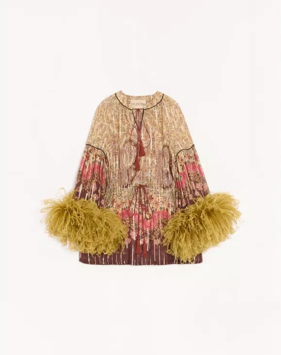 Valentino - Pekin Voyage Imaginaire Paisley Top