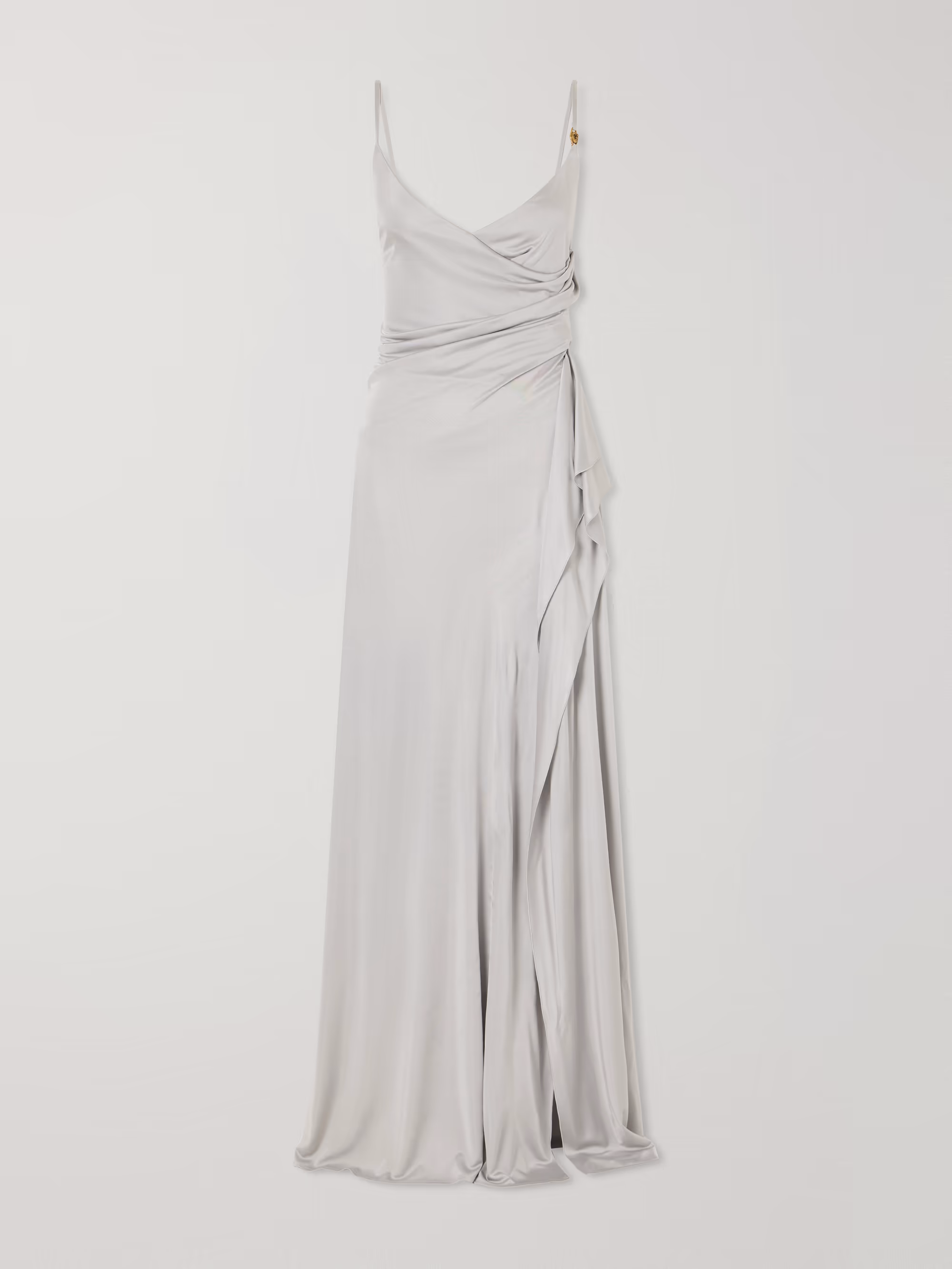 VERSACE - Draped jersey gown
